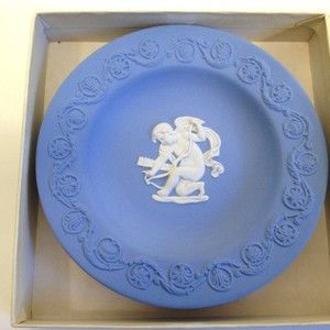 Wedgewood Patrician Tray Excel XL-20 Cream Color on Pale Blue Cupid w/Arrow